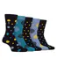 Farah - Lot de 5 paires de chaussettes douces respirantes en bambou homme-1
