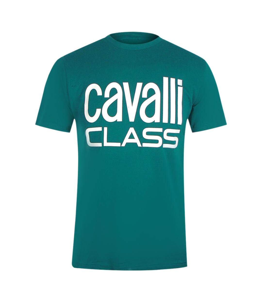 T-shirt Motif/style Vif Adulte Vert Cavalli Class-2