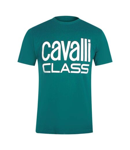 T-shirt Motif/style Vif Adulte Vert Cavalli Class