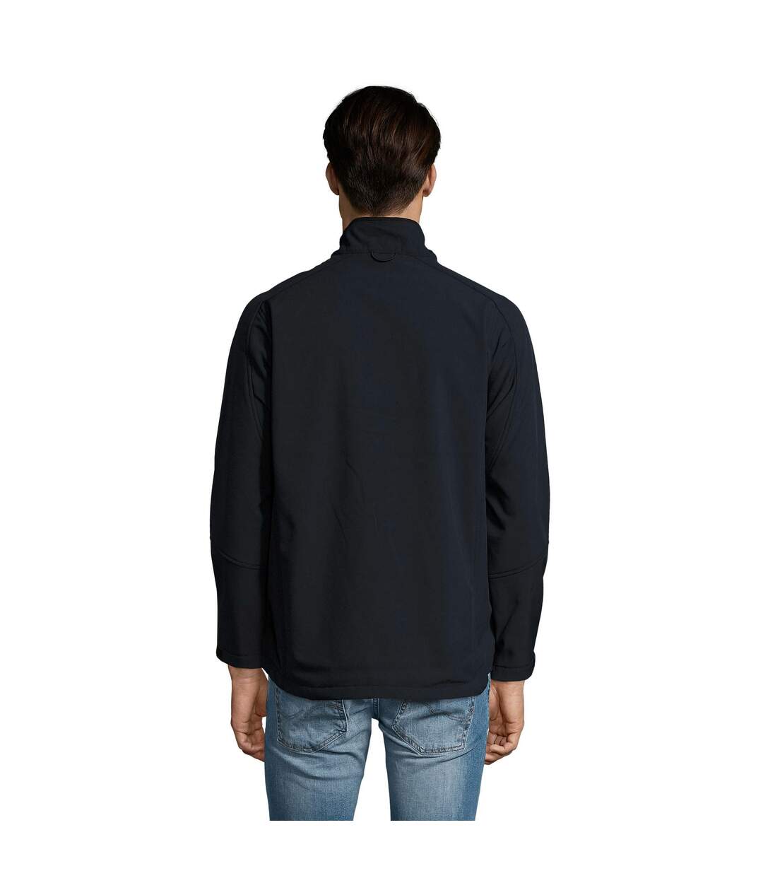 Veste Softshell Relax Homme Bleu Marine SOLS-3