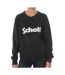 Sweat Noir Femme Schott Ginger1 - S