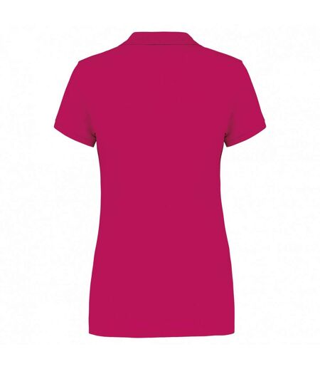 Kariban Womens/Ladies Pique Polo Shirt (Fuchsia)