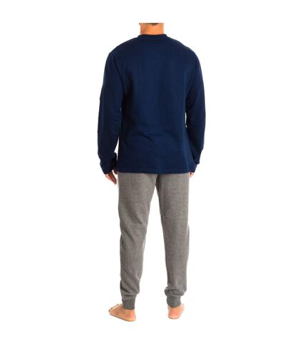 KLP3 Men's Long Sleeve Fleece Winter Pajamas