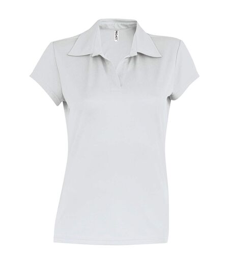 Polo sport femme blanc Kariban Proact