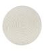 Tapis rond SPIRATRI Tapis soyeux en relief