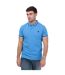 Polo manches courtes adulte bleu Timberland-1