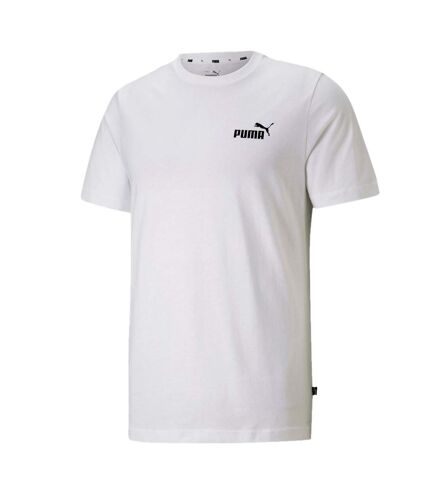 Puma Mens ESS Logo T-Shirt (White)