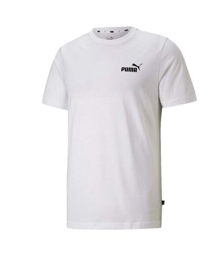 Puma Mens ESS Logo T-Shirt (White) - UTRD1918