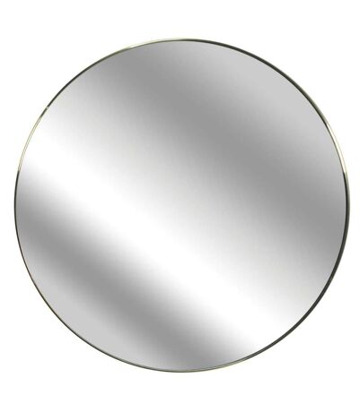 Miroir extra plat rond Diam 55 cm - Doré