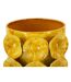 Vase Design Drop 33cm Jaune-4