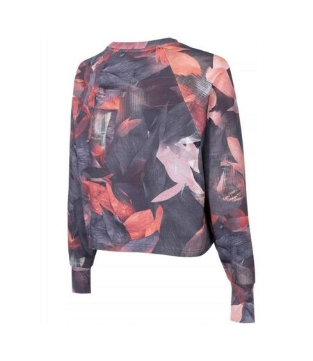 Womens/ladies H4z22 All-over Print Sweatshirt Multicoloured 4F