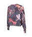 Womens/ladies H4z22 All-over Print Sweatshirt Multicoloured 4F-3