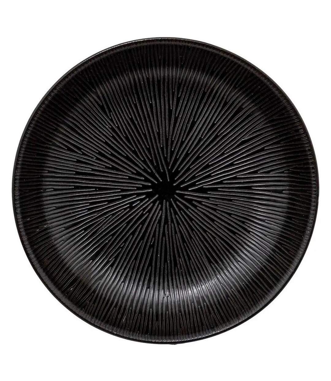 Lot de 6 Assiettes Creuses Atelier 19cm Noir-1