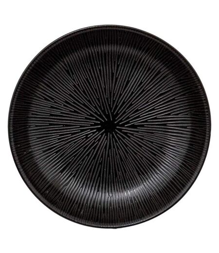 Lot de 6 Assiettes Creuses Atelier 19cm Noir
