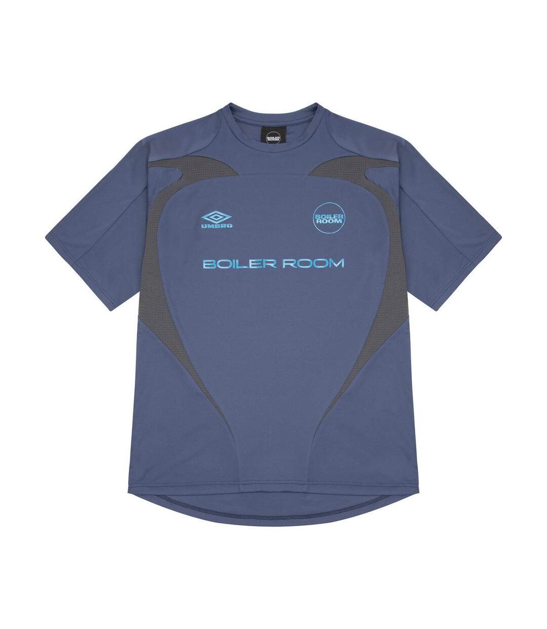 Unisex adult boiler room football jersey blue Umbro-1