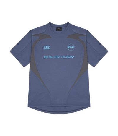 Unisex adult boiler room football jersey blue Umbro