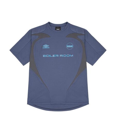 Unisex adult boiler room football jersey blue Umbro