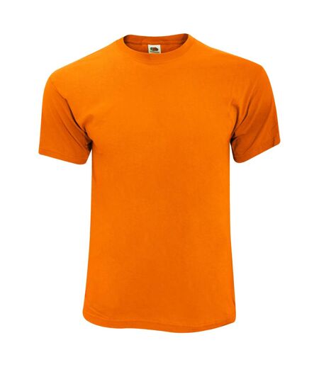 T-shirt Original Homme Orange Fruit Of The Loom