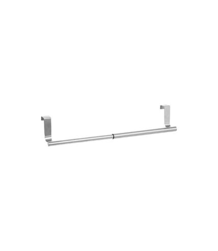 Patère de Placard Inox Extensible 41cm Argent