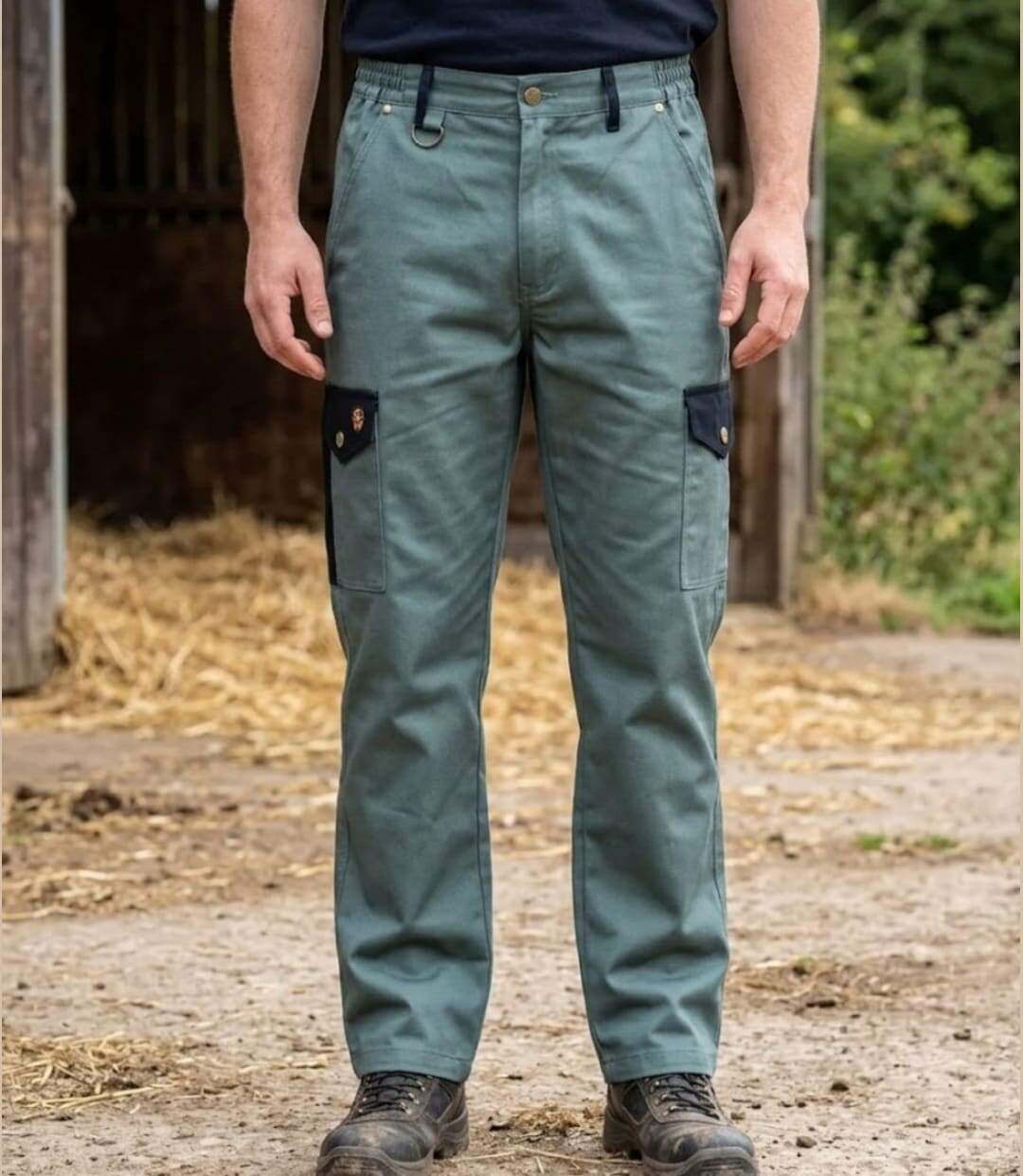 WORKER K569 — Pantalon de travail vert US : le choix de la robustesse-5