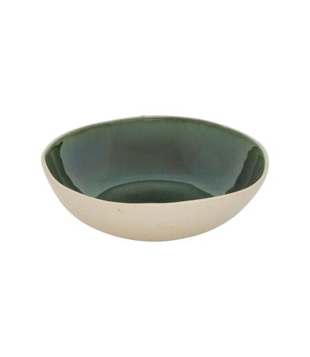 Lot de 6 Assiettes Creuses en Faïence Wonja 19cm Vert