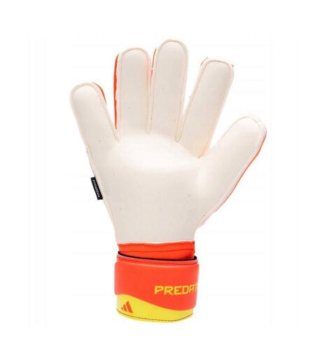 Gants De Gardien De But Predator Match Fingersave Homme Blanc Noir Adidas