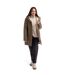 Womens/ladies Melissa Padded Waterproof Jacket Light Khaki Trespass-1