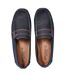 Mocassins pour Homme Doublure CUIR PREMIUM- Chaussure d'été Qualité et Confort - 20A86 MARINE