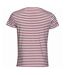 SOLS Mens Miles Striped Short Sleeve T-Shirt (White/Red)