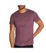 T-shirt violet homme tommy hilfiger  slim jaspe - m-1