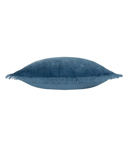 Housse de coussin gracie 45 cm x 45 cm bleu foncé Furn Furn