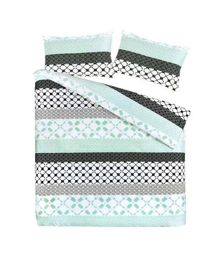 Parure de Lit 3 Pièces Gisèle 240x220cm Vert