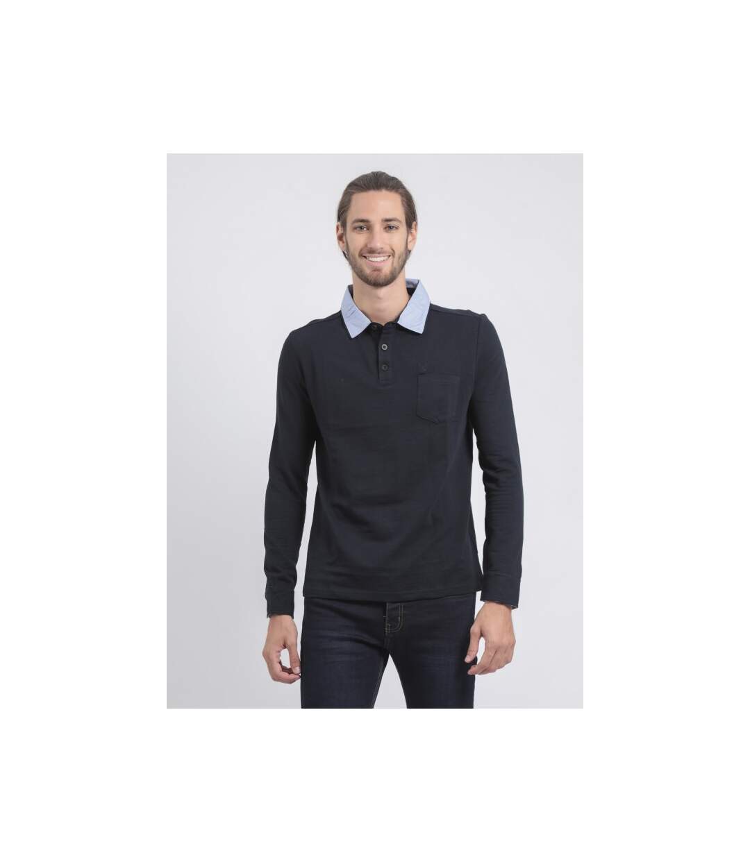 Polo manches longues pur coton POKEMAN-1
