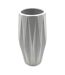 Vase Déco en Céramique Origami 24cm Blanc-1
