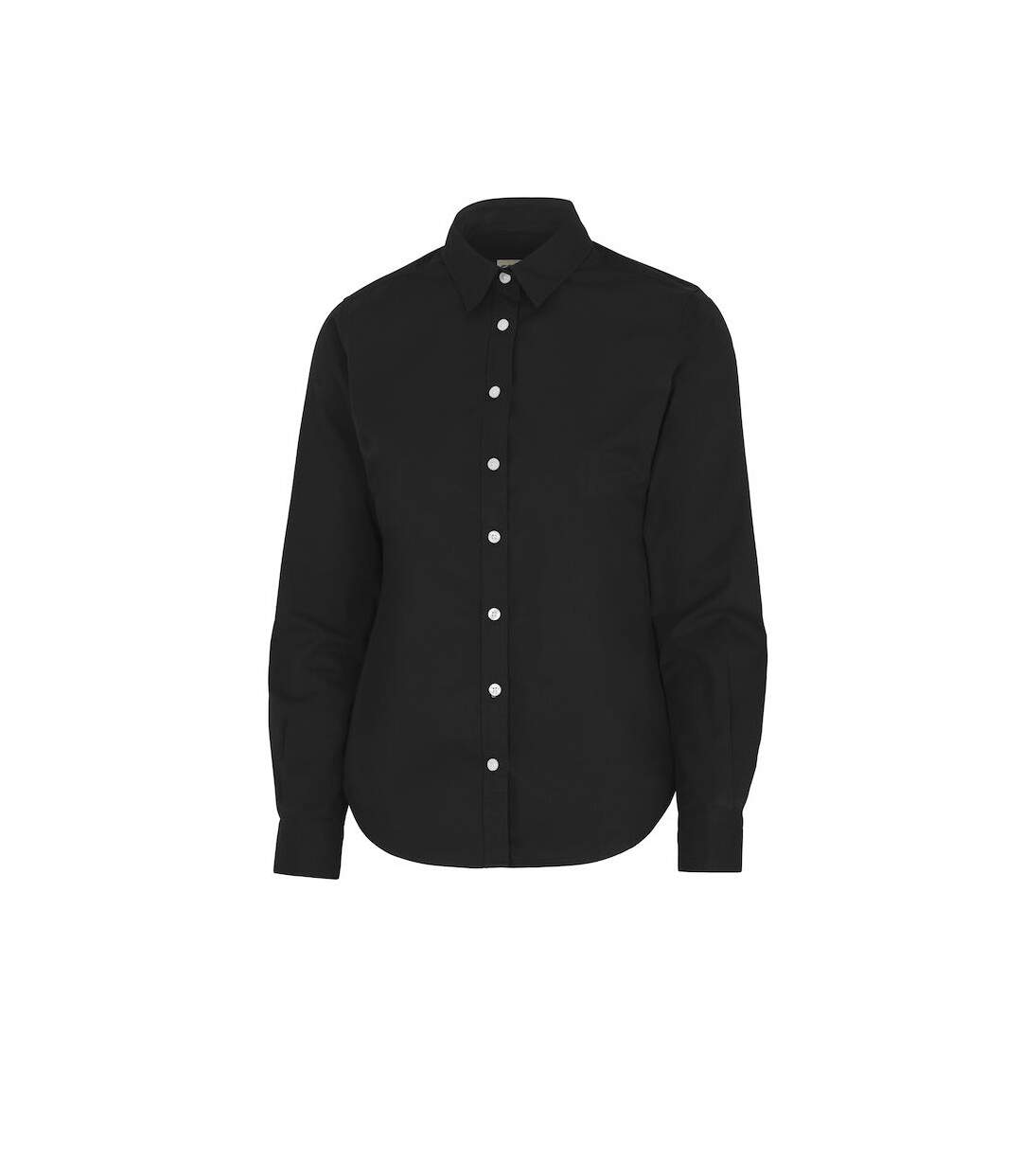 Womens/ladies twill shirt black Cottover-1