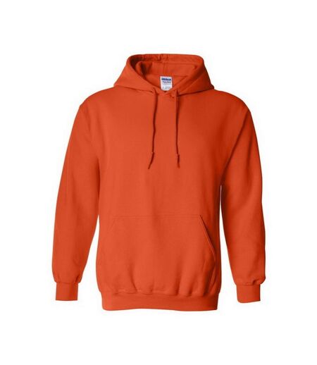 Sweatshirt à capuche unisexe orange Gildan