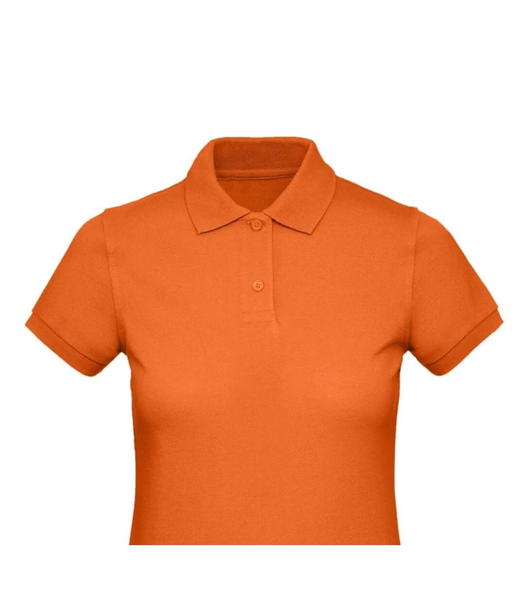 Womens/ladies Inspire Polo Shirt Urban Orange B&C-2