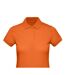 Womens/ladies Inspire Polo Shirt Urban Orange B&C-2