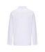 Polo De Cricket Manches Longues Motif/style Logo Homme Crème Slazenger-2