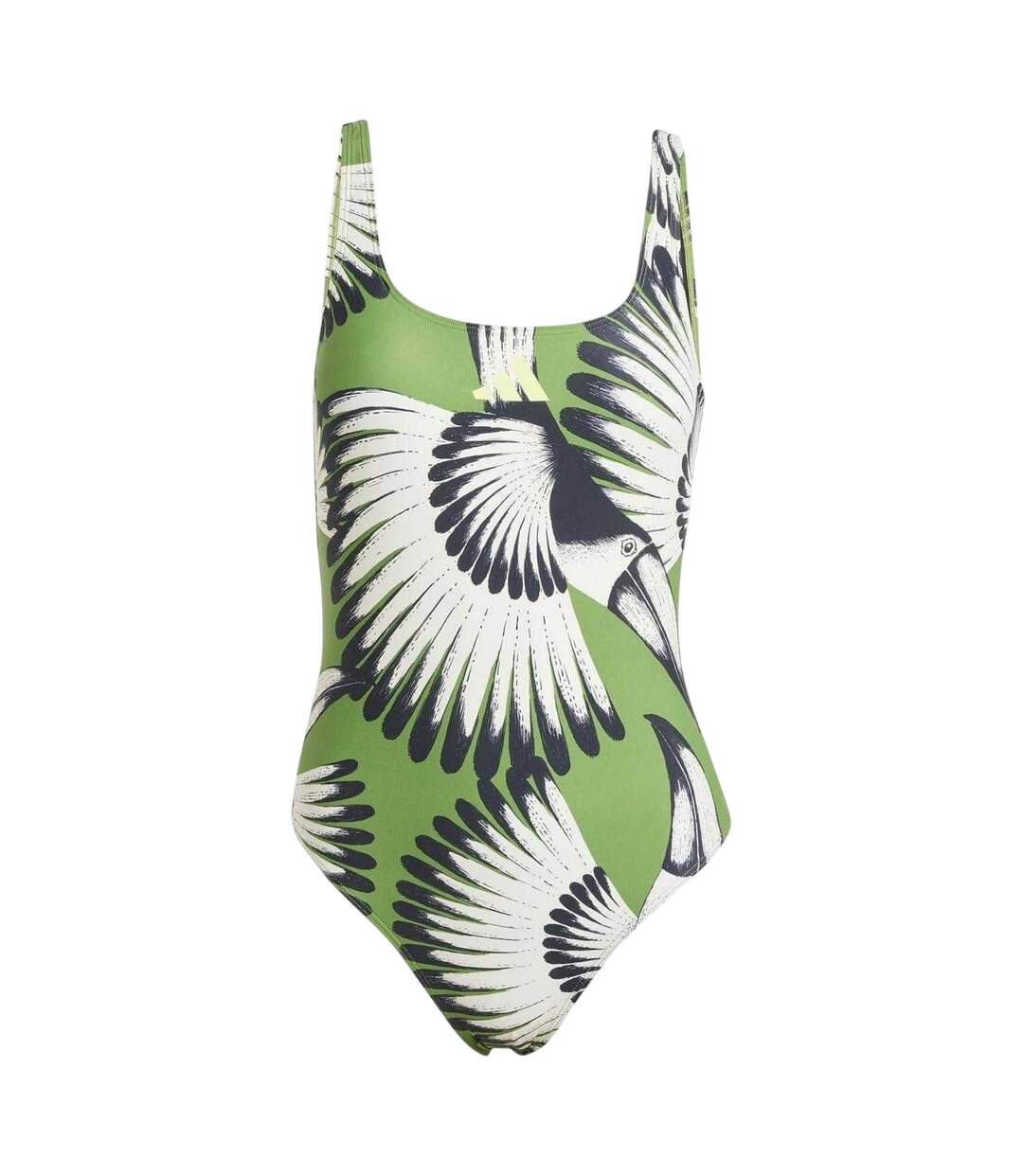 Maillot De Bain 1 Pièce Motif/style Toucan Farm Rio Femme Vert Adidas-2