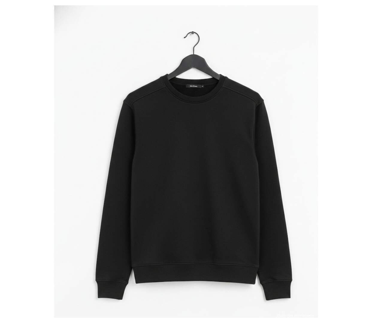 Sweat uni ras cou E213-3