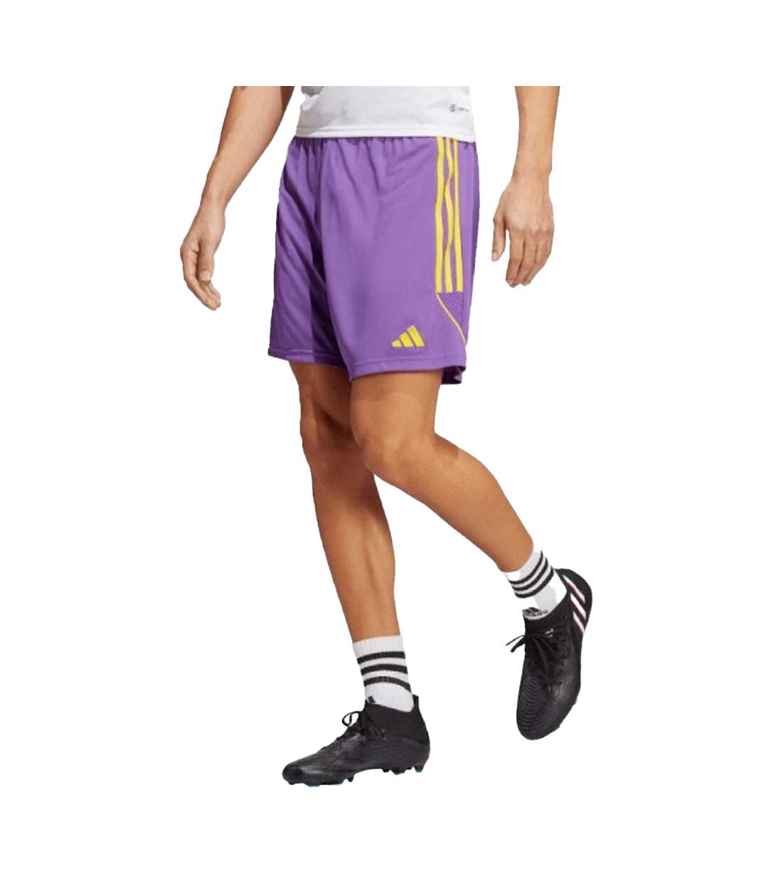 Short Tiro League Homme Violet Clair Adidas-1