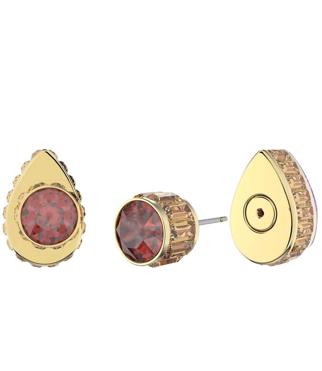 Boucles d'oreilles boutons femme Orbita 5641405-3