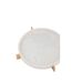 Plateau Déco Marbre 43cm Champagne-3