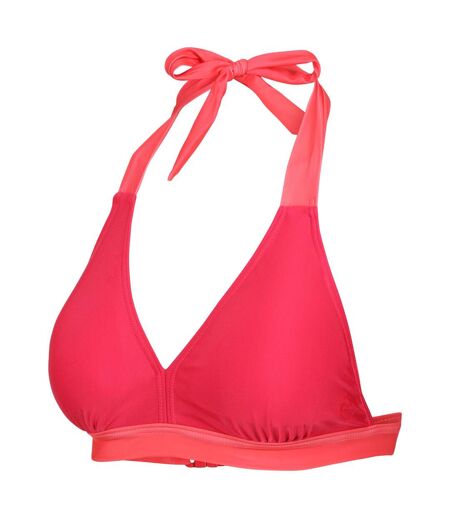 Regatta Womens/Ladies Flavia Bikini Top (Bright Blush/Peach Bloom) - UTRG8968