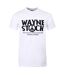 Grindstore T Shirt Mens Wayne Stock (Blanc) - UTGR1568-1