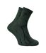 2 Pack Mens Cotton Hiking Boot Socks with Silver Technology-1