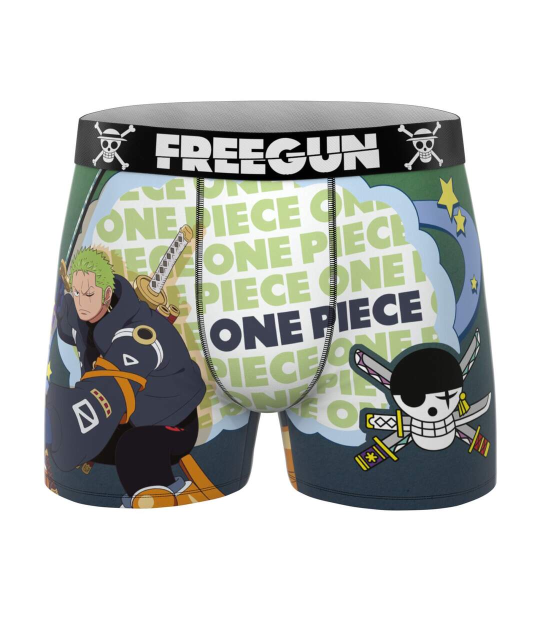 Lot de 3 boxers homme One Piece Freegun-5
