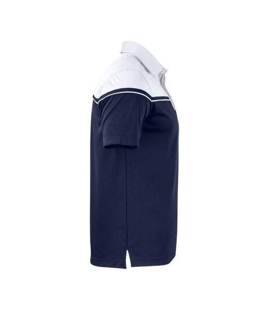 Polo Motif/style Blocs De Couleurs Seabeck Homme Bleu Marine Foncé Blanc Cutter & Buck-4