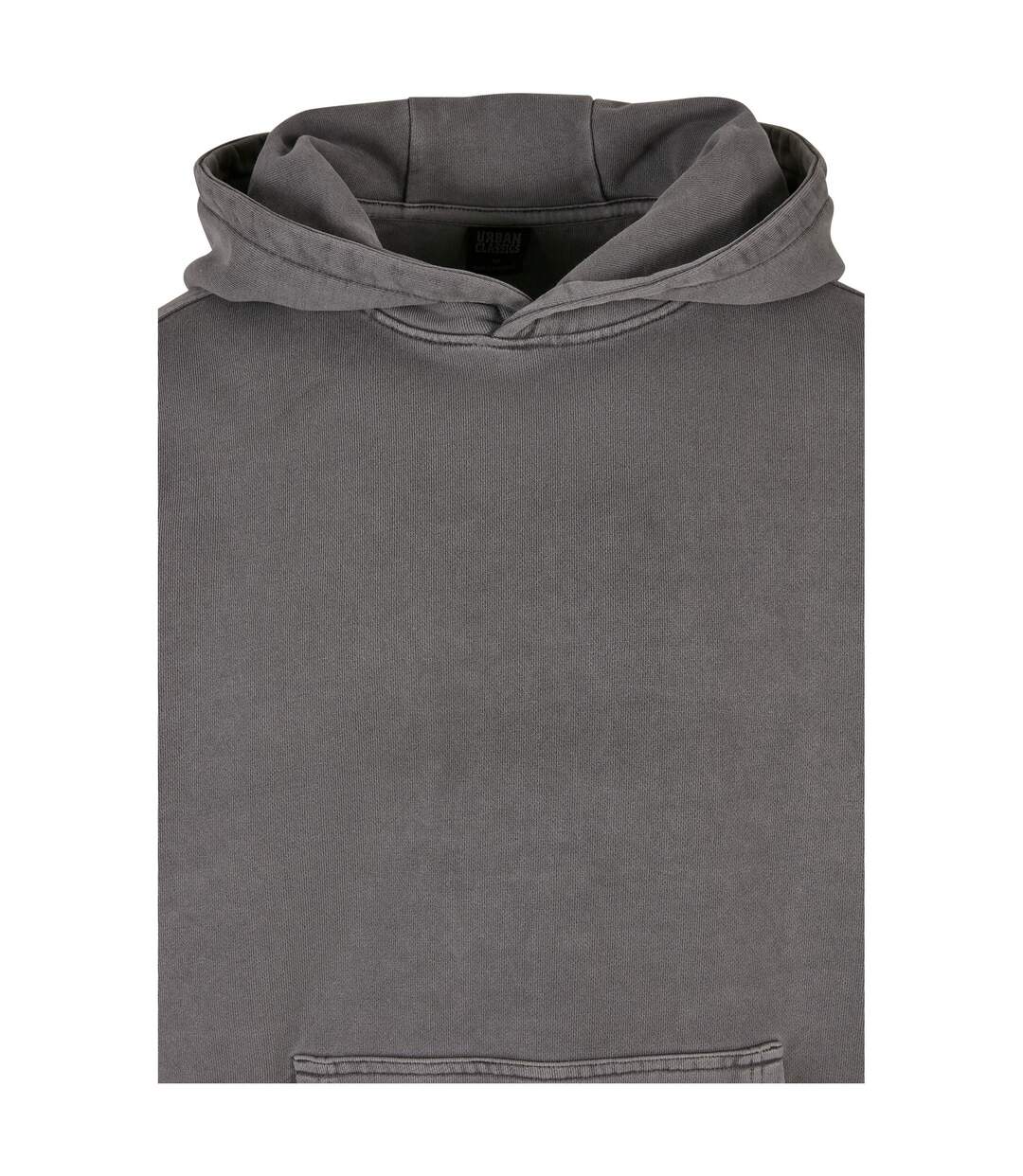 Sweat À Capuche Homme Gris Foncé Urban Classics-4